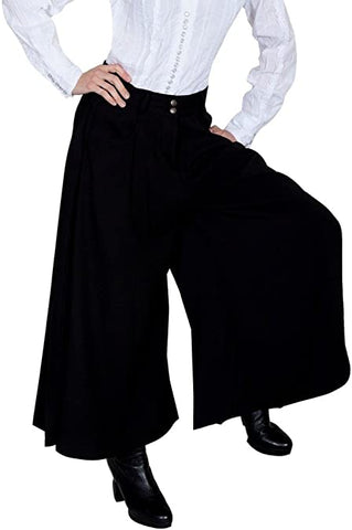 Sueded Riding Skirt Blk Skirt