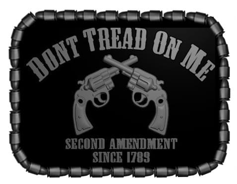DON'T TREAD ON ME 2ND AME BUCKLE