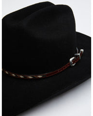 Hb Leather Horsehair Inlay Hat Band
