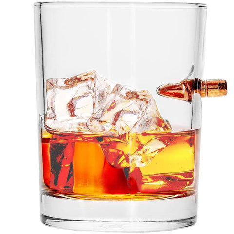 Bullet Whiskey Glass .308 Projectile Glass