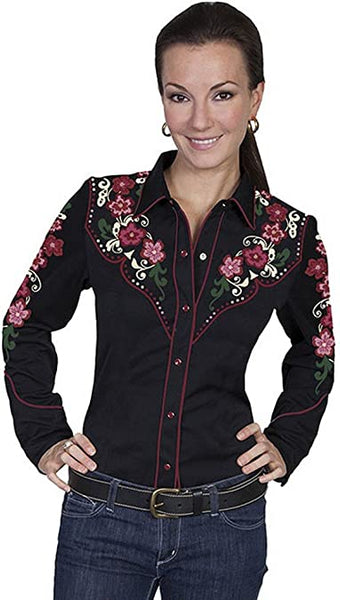 Floral With Circle Shirt