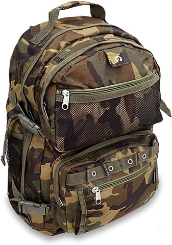 Oversized Deluxe Backpack Camo Backpack
