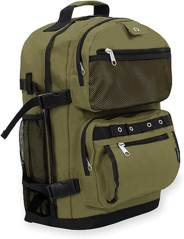 Oversized Deluxe Backpack Olive/Black Backpack