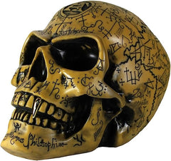 Omega Resin Skull Statue