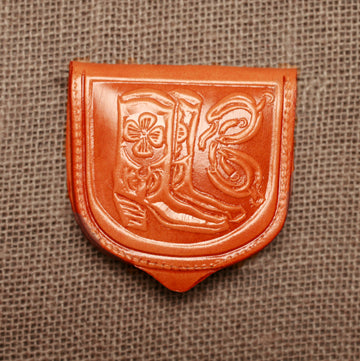 Med. Lea. Folding Coin Purse Coin Purse