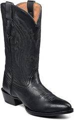 Men BlK. Embro. Boot A4541