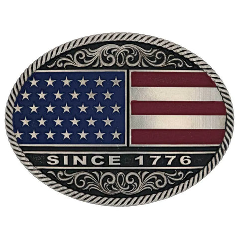 Since 1776 Oval Belt Buckle  867