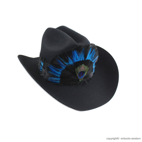 Hb Crown Blue With Eye Hat Band