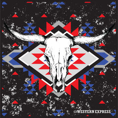 BANDANA BLK DESERT STEER BA-4003
