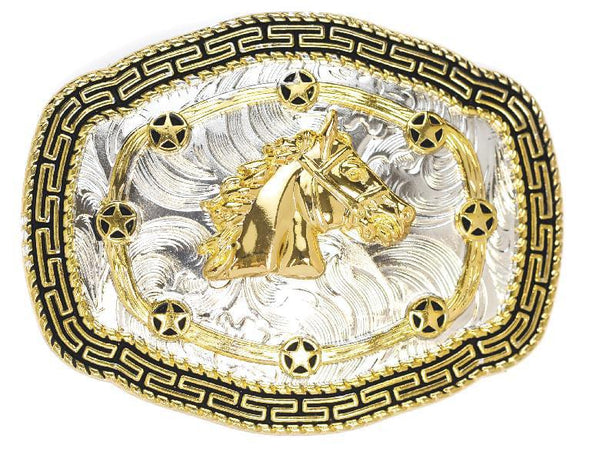 HORSE DESIGN BUCKLE BU319