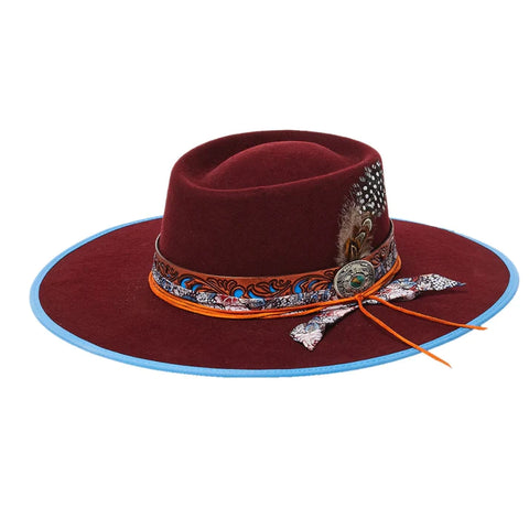GENUINE FELT BOLERO HAT