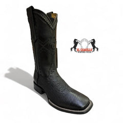 MN LACK OSTRICH SQUARE TOE  470