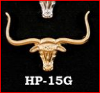 Hat Pin Longhorn Gold Sm Hat Pins