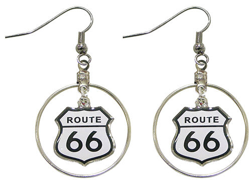 Route 66 Hoop Earrings Earring