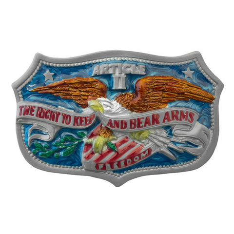 2Nd Amendment - Right To Bear Arms Belt Buckle