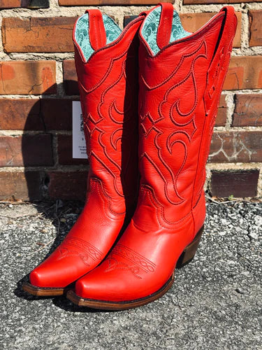 LD RED ANKLE BOOT