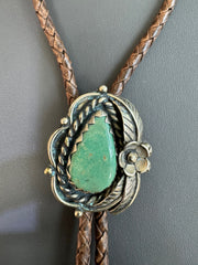 Bolo Tie Custom SS turquoise