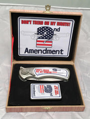 Knife With Lighter 2Nd Amendment Box