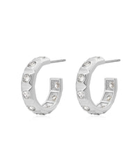 Pyramid Stud Earring