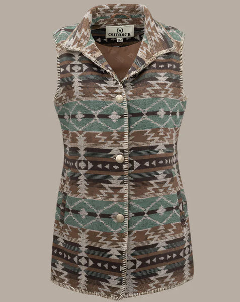 LD BROWN STOCKARD VEST   9655