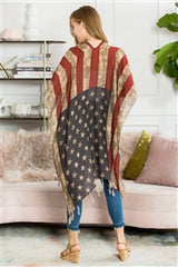 US FLAG PONCHO 213X006AM