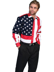 Men's Flag Shirt  W029