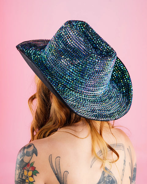 RHINESTONE COWBOY HAT 1109