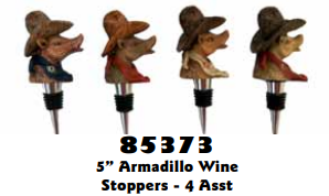 Armadillo Wine Stopper