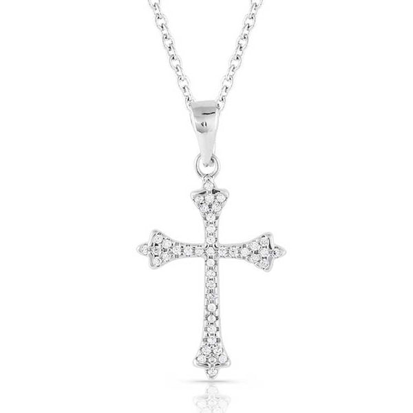 Ethereal Cross Necklace
