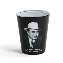 Amer Outlaw Mobster Shotglass Al Capone Shot Glass