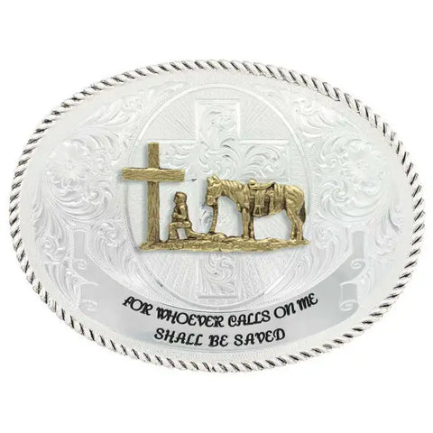 OVAL CROSS BUCKLE 60889