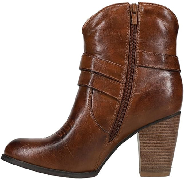 LD FAUX LEATHER BOOT 2055
