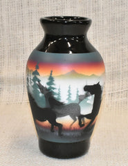 Vase:Classic/Wild Horses Pottery