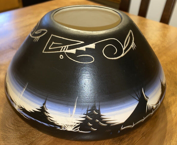 Bowl: Wild Horses Pottery