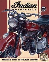 Indian Motorcycle 1948 Chief Signs