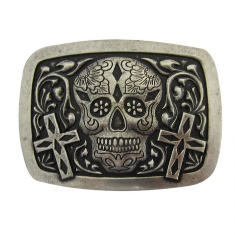 Day of the Dead Belt Buckle 595-2